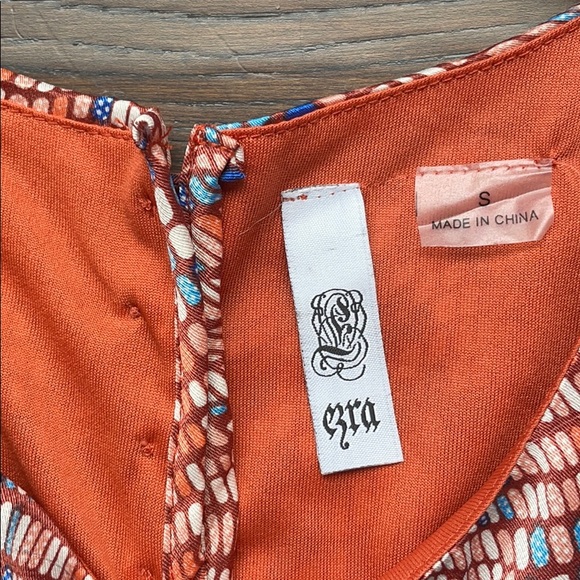 Ezra elastic waist dress flowy angel sleeves - Picture 6 of 10